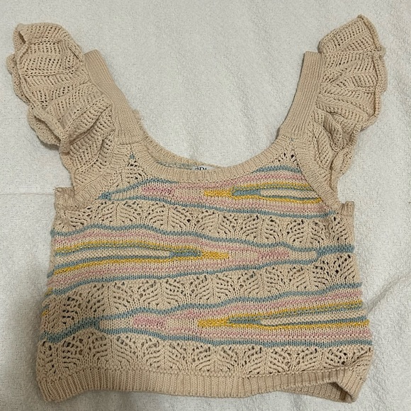 Zara Tops - Pastel Knit top